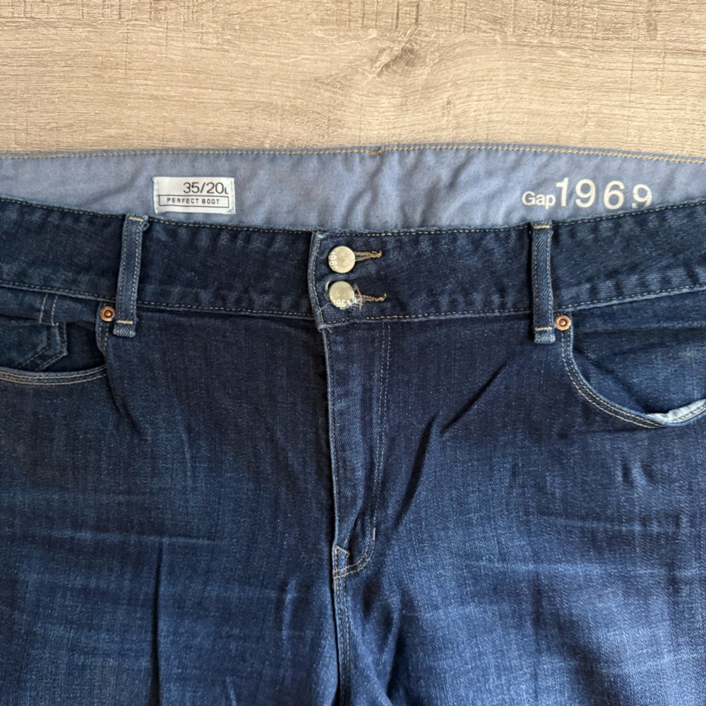 GAP 1969 Perfect Boot Denim Jeans